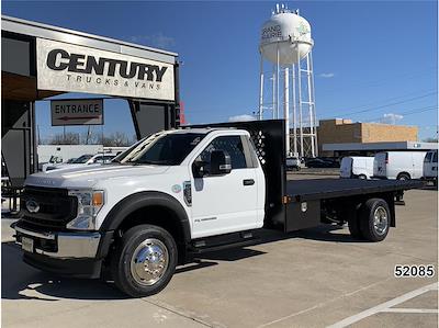 Used 2022 Ford F-550 Regular Cab Flatbed Truck for sale #52085 - photo 1