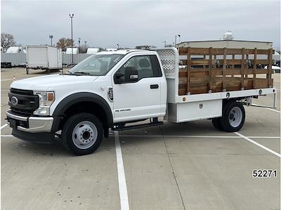 Used 2022 Ford F-450 Regular Cab Flatbed Truck for sale #52271 - photo 1