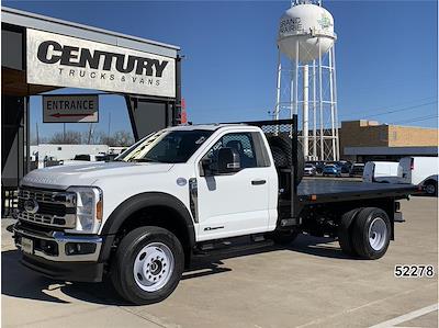 Used 2024 Ford F-600 Regular Cab Flatbed Truck for sale #52278 - photo 1