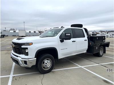 Used 2024 Chevrolet Silverado 3500 Crew Cab Flatbed Truck for sale #898 - photo 1