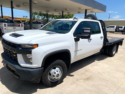 Used 2022 Chevrolet Silverado 3500 Work Truck Crew Cab 4x4 Flatbed Truck for sale #11915 - photo 1