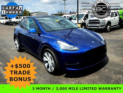Used 2021 Tesla Model Y Long Range SUV for sale #47019E - photo 1