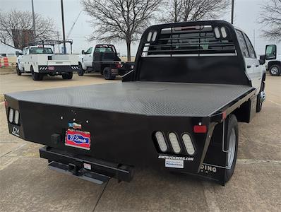 New 2024 Chevrolet Silverado 3500 Work Truck Crew Cab 4x4 9' 4" CM Truck Beds Steel Flatbed Truck with Gooseneck Hitch for sale #RF400617 - photo 2