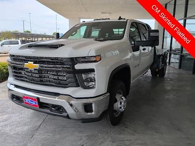 New 2025 Chevrolet Silverado 3500 Work Truck Crew Cab 4x4 Flatbed Truck for sale #FFSF308209 - photo 1