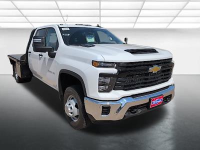 2025 Chevrolet Silverado 3500 Crew Cab DRW 4WD Flatbed Truck for sale #FFSF366621 - photo 1