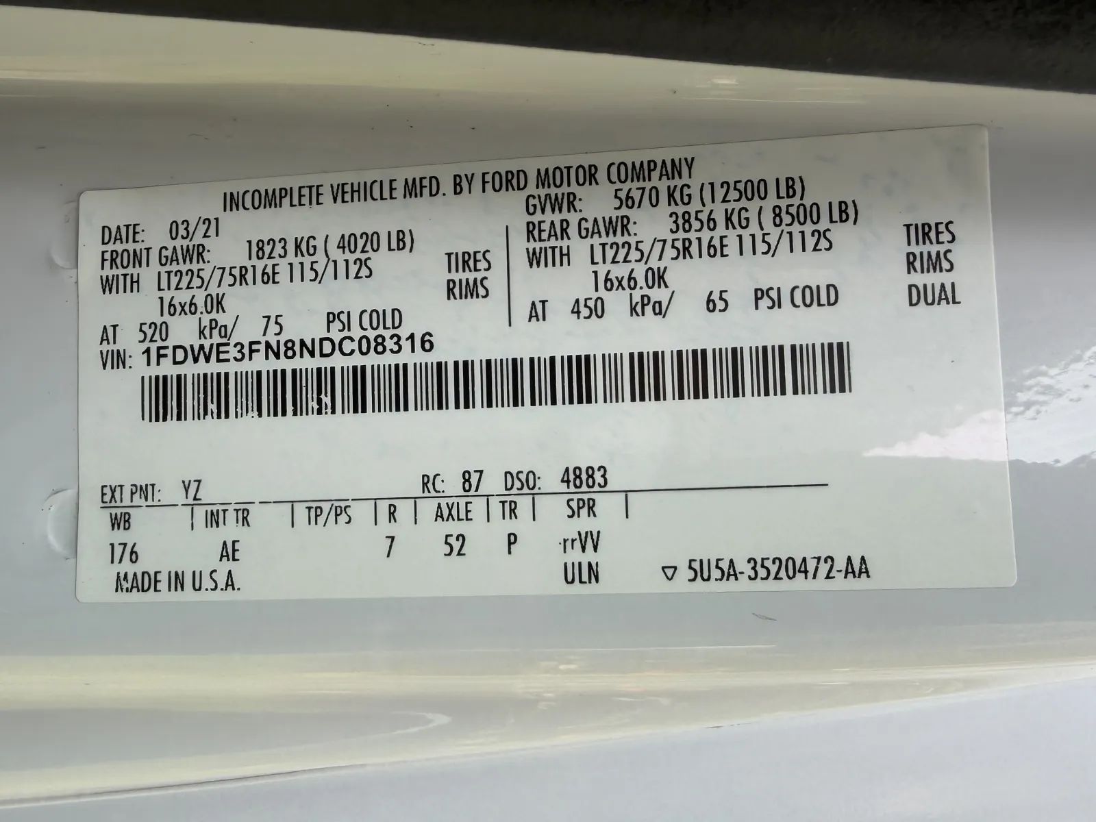Used 2022 Ford E-350 - photo 25