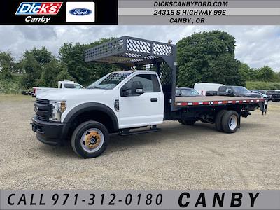 2019 Ford F-550 Regular Cab DRW 4WD Flatbed Truck for sale #KDA12622 - photo 1