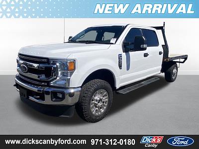 2022 Ford F-350 Crew Cab SRW 4WD Flatbed Truck for sale #NEF08566 - photo 1