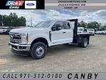 New 2025 Ford F-350 Super Cab 4WD 9' 5" Knapheide Steel Flatbed Truck for sale #SED02989 - photo 1