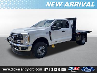 New 2025 Ford F-350 Super Cab 4WD 9' 5" Knapheide Steel Flatbed Truck for sale #SED04356 - photo 1