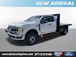 New 2025 Ford F-350 Super Cab 4WD 9' 5" Knapheide Steel Flatbed Truck for sale #SED04356 - photo 1