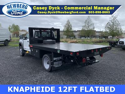 2024 Ford F-550 Regular Cab DRW 4x4 Knapheide Flatbed Truck for sale #2420061 - photo 2