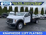 2024 Ford F-550 Regular Cab DRW 4x4 Knapheide Flatbed Truck for sale #2420061 - photo 1