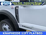 2024 Ford F-550 Regular Cab DRW 4x4 Knapheide Flatbed Truck for sale #2420061 - photo 13