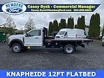 2024 Ford F-550 Regular Cab DRW 4x4 Knapheide Flatbed Truck for sale #2420061 - photo 10