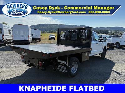 New 2025 Ford F-350 XL Super Cab 4x4 9' 5" Knapheide Steel Flatbed Truck for sale #252386 - photo 2