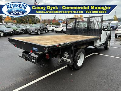 Used 2022 Ford F-550 Regular Cab Flatbed Truck for sale #255357P - photo 2