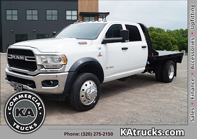 Used 2020 Ram 4500 Tradesman Crew Cab 4x4 9' CM Truck Beds Steel Flatbed Truck for sale #127446 - photo 1