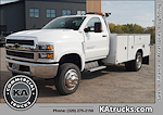Used 2023 Chevrolet Silverado 6500 Regular Cab 4x4 Reading 11' Service Truck for sale #130944 - photo 1