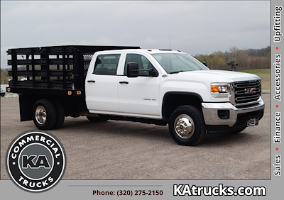 Used 2015 GMC Sierra 3500 Crew Cab 4x4 Knapheide Stake Bed for sale #173741 - photo 1
