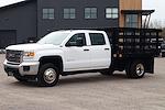 Used 2015 GMC Sierra 3500 Crew Cab 4x4 Knapheide Stake Bed for sale #173741 - photo 8