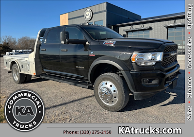 Used 2022 Ram 5500 Tradesman Crew Cab 4x4 9' CM Truck Beds Aluminum Flatbed Truck for sale #208031 - photo 1