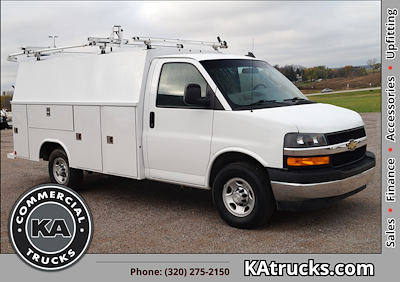 Used 2021 Chevrolet Express 3500 11' Reading Service Utility Van for sale #225160 - photo 1