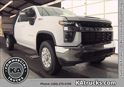 Used 2023 Chevrolet Silverado 2500 Crew Cab Steel Flatbed Truck for sale #262346 - photo 1
