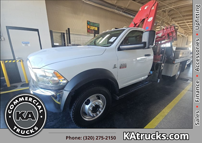 Used 2012 Ram 5500 Regular Cab 4x4 8' 5" J & I Manufacturing Steel Flatbed Truck for sale #283571 - photo 1