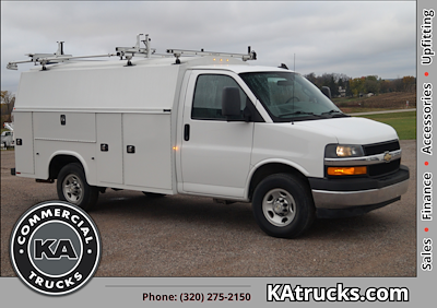 Used 2021 Chevrolet Express 3500 10' 9" Knapheide Service Utility Van for sale #303419 - photo 1