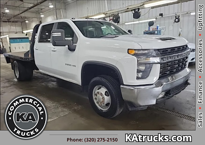 Used 2022 Chevrolet Silverado 3500 Crew Cab Flatbed Truck for sale #313967 - photo 1