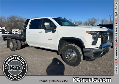Used 2022 Chevrolet Silverado 3500 Crew Cab Flatbed Truck for sale #313967 - photo 1