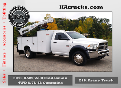 Used 2012 Ram 5500 Tradesman Regular Cab 4x4 Knapheide Crane Body for sale #322018 - photo 1