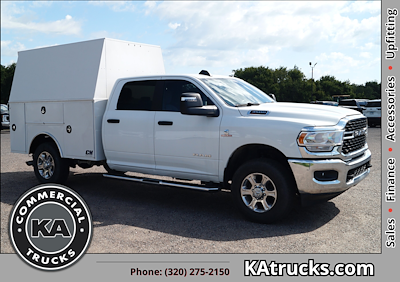 Used 2024 Ram 3500 Big Horn Crew Cab 4x4 8' 2" CM Truck Beds Enclosed Service Body for sale #339185 - photo 1