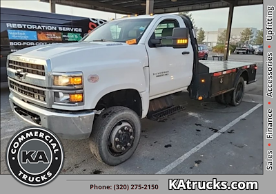 Used 2022 Chevrolet Silverado 5500 Flatbed Truck for sale #379932 - photo 1
