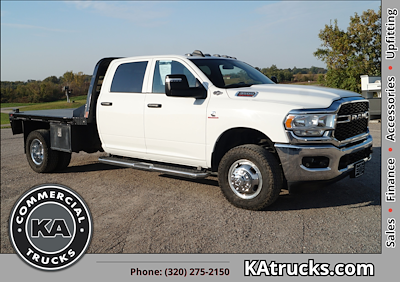 Used 2023 Ram 3500 Tradesman Crew Cab 4x4 8' CM Truck Beds Steel Flatbed Truck for sale #552353 - photo 1