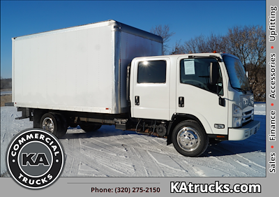 Used 2019 Isuzu NPR-HD Crew Cab 4x2, A.M. Haire Box Truck for sale #807357 - photo 1