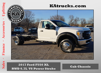 Used 2017 Ford F-550 XL Regular Cab 4x2 Cab Chassis for sale #A09638 - photo 1