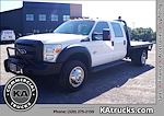 Used 2016 Ford F-550 XL Crew Cab 4x4 9' Knapheide Flatbed Truck for sale #A45755 - photo 1