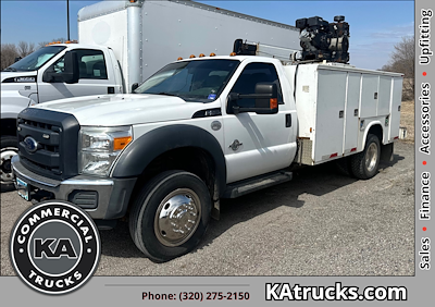 Used 2015 Ford F-550 Regular Cab 4x4 11' Stellar Industries Mechanics Body with Crane for sale #B12658 - photo 1