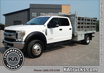 Used 2018 Ford F-550 Crew Cab 4x4 12' Stake Bed with Liftgate for sale #B39787 - photo 1