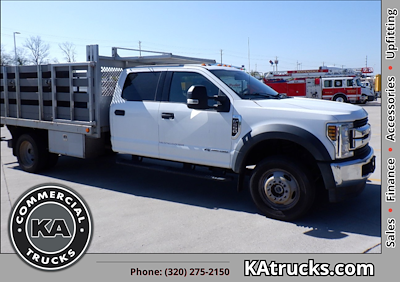 Used 2018 Ford F-550 Crew Cab 4x4 12' Stake Bed with Liftgate for sale #B39789 - photo 1