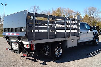 Used 2018 Ford F-550 Crew Cab 4x4 12' Stake Bed with Liftgate for sale #B39790 - photo 2