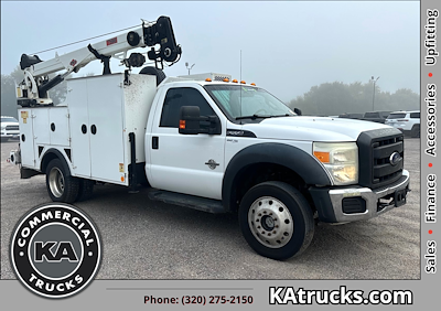 Used 2016 Ford F-550 Regular Cab 4x4 Iowa Mold Tooling Crane Body for sale #B54415 - photo 1