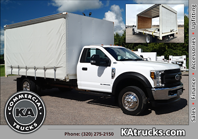 Used 2019 Ford F-450 Regular Cab 4x4 14' Allvan Box Truck for sale #C13889 - photo 1