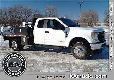 Used 2021 Ford F-350 Super Cab Flatbed Truck for sale #C41743 - photo 1