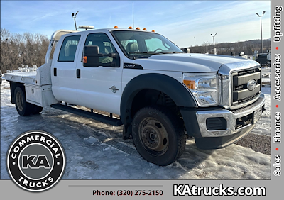 Used 2016 Ford F-550 Crew Cab Aluminum Flatbed Truck for sale #C52984 - photo 1