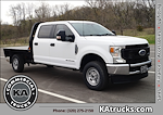 Used 2022 Ford F-250 XL Crew Cab 4x4 8' CM Truck Beds Steel Flatbed Truck for sale #C92471 - photo 1