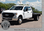 Used 2022 Ford F-350 Crew Cab Steel Flatbed Truck for sale #C92807 - photo 1