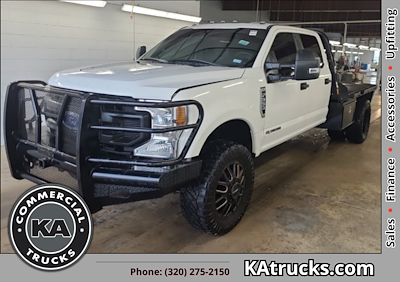 Used 2020 Ford F-350 Crew Cab Flatbed Truck for sale #D13259 - photo 1